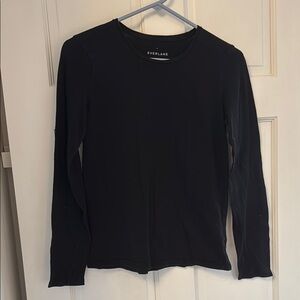Everlane Women's Black Long Sleeve Top